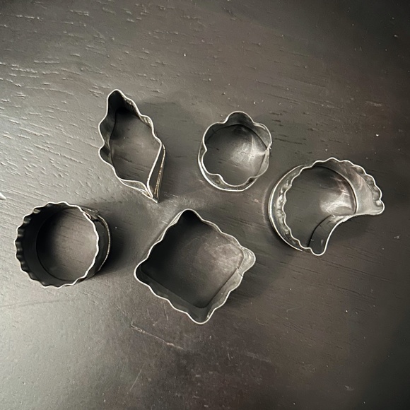 Vintage Complete Viking Canape & Hors D'oeuvre Cutters 12pc Set w Box Pristine - Picture 6 of 11